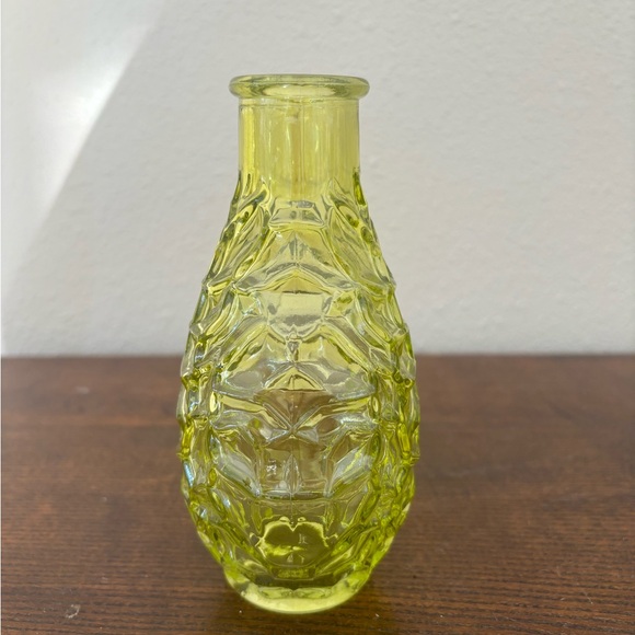 MCM Other - Vintage MCM Sunshine Yellow Textured Bud Vase